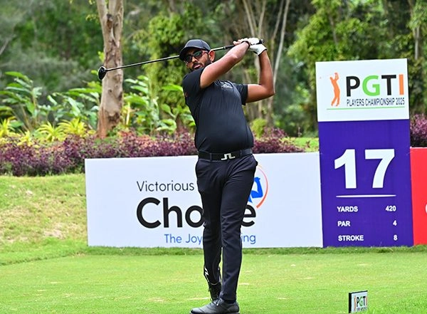 Sports News | PGTI Players Championship 2025: Yuvraj Sandhu Extends Lead to Two Shots on Day 2