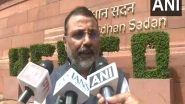 India News | Nishikant Dubey Defends New Bills to Remove PM, CMs, Ministers Held on Criminal Charges; Cites Precedents