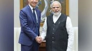 World News | PM Modi Meets Chairman, CEO of Kyndryl, Martin Schroeter