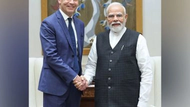 World News | PM Modi Meets Chairman, CEO of Kyndryl, Martin Schroeter