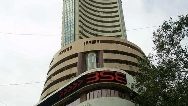 Business News | Indian Equities Open Lower; Nifty Slips Below 25,000 Before US Tariffs Come in Effect