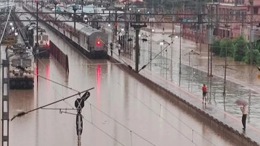 India News | Rajasthan: Severe Waterlogging in Sawai Madhopur After Heavy Rain