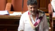 India News | Karnataka: DK Shivakumar Recites RSS Anthem in Assembly Amid Debate over Bengaluru Stampede