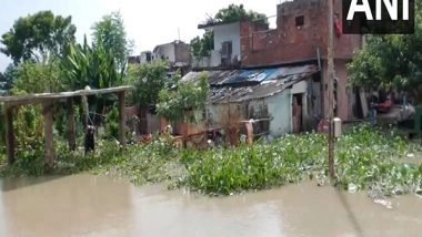 India News | UP: Rising Ganga Water Level Causes Flood-like Situation in Kanpur Villages