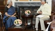 India News | Andhra CM Naidu Meets FM Sitharaman, Seeks Additional Allocation of Rs 5000 Crore for Pending Projects