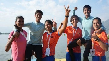 Sports News | Khelo India Water Sports Festival 2025: Madhya Pradesh Clinch All Four Golds on Day 2