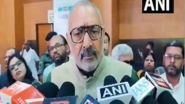 India News | Lalu Yadav is Desperate Like 'Dhritarashtra' to Place His Son on Throne: Giriraj Singh