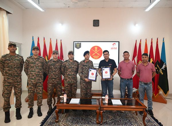 Airtel and Dao Division of Indian Army Sign MoU To Strengthen Mobile Communication Infrastructure in Forward Areas of Arunachal Pradesh