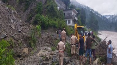 India News | Uttarakhand: Relief Ops Continue After Cloudburst Causes Damage to Houses, Shops in Chamoli