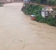 India News | Uttarakhand: Alaknanda, Bhagirathi Rivers Swell Amid Heavy Rainfall