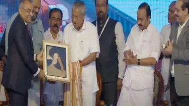 Business News | Kerala CM Pinarayi Vijayan Inaugurates Groundbreaking of Adani Logistics Park in Kalamassery