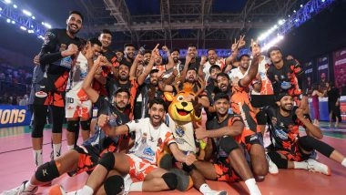 Business News | Muzaffarnagar Lions Crowned Champions of UPPVL Season 1