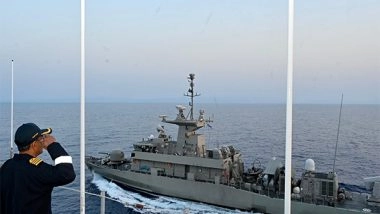 India News | INS Tamal Visits Souda Bay, Strengthens Maritime Ties with Greece