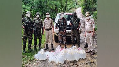 India News | Assam Rifles Recover Illicit Liquor in Manipur's Tamenglong