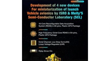 Business News | India Boosts Space Self-reliance with New Indigenous Integrated Circuits for Launch Vehicles