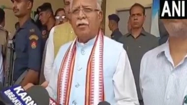 India News | National Space Day Being Celebrated So That New Generation Can Gain Knowledge About Space: Manohar Lal Khattar
