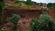 India News | Wall of Rambagh in Front of Jwala Mata Temple Collapses Due to Rains, Elephant Ride to Amer Fort Suspended
