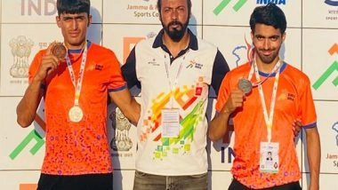 Sports News | J-K Athletes from Humble Backgrounds Win Four Medals, Including Gold, at Khelo India Water Sports Festival 2025