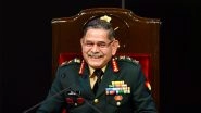 World News | COAS Gen Upendra Dwivedi Embarks on Official Visit to Algeria