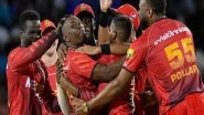 Sports News | CPL: Trinbago Knight Riders Edge Past Saint Lucia Kings by 18 Runs