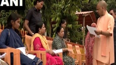 India News | UP CM Yogi Addresses Grievances of Citizens at 'Janata Darshan' in Gorakhpur