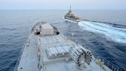 World News | INS Tamal Participates in Passage Exercise with HR Ritsos of Hellenic Navy on Departure from Greece