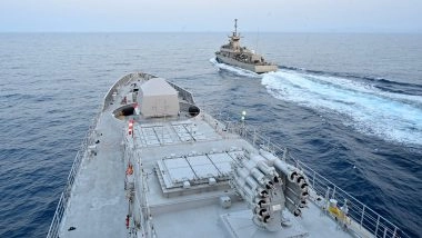 World News | INS Tamal Participates in Passage Exercise with HR Ritsos of Hellenic Navy on Departure from Greece