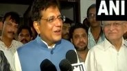 India News | Union Minister Piyush Goyal Meets with Jain Community in Mumbai on Day 5 of Paryushan Parv