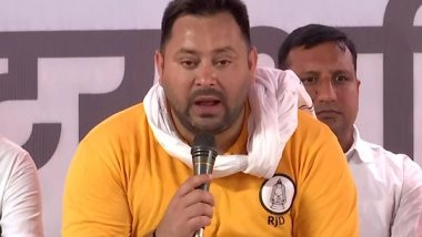 ‘EC’s Credibility Is Over, Working Like BJP’s Cell’, Says Tejashwi Yadav at Press Conference During ‘Voter Adhikar Yatra’ in Bihar’s Araria (Watch Video)