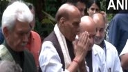 India News | Rajnath Singh Lauds Efforts of Doctor Treating Injured in Kishtwar Cloudburst Incident