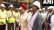 India News | Union Minister Hardeep Puri, Rajasthan CM Inspects HPCL Rajasthan Refinery in Balotra