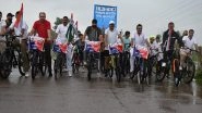 Sports News | Over 10,000 State Police Forces Join Fit India 'Sundays on Cycle' Nationwide Rally