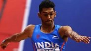 Sports News | Inter-State Senior Athletics Championships: Sreeshankar Clinches Long Jump Title but Fails to Qualify for Worlds