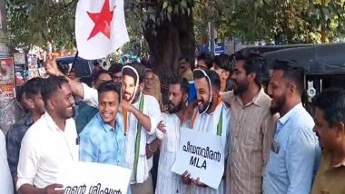 India News | Kerala: DFYI Takes out Protest March, Demands Rahul Mamkootathil's Resignation from MLA Post