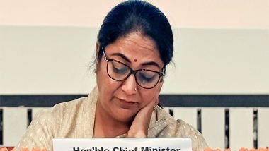 India News | Z-category CRPF Security of Delhi CM Rekha Gupta Withdrawn, Delhi Police Takes Charge Again