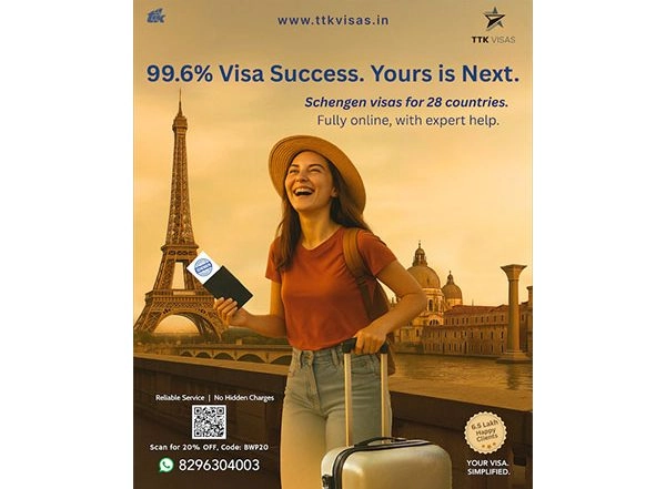 Business News | TTK Visas - Bringing Two Decades of Visa Expertise to Retail Customers with Game-Changing Automation for Schengen Applications