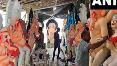 India News | Uttar Pradesh: Preparations for Ganesh Chaturthi in Full Swing in Ayodhya
