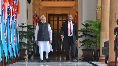 World News | PM Modi Holds Talks with Fiji PM Sitiveni Rabuka in New Delhi