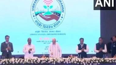 India News | Union Home Minister Amit Shah Attends Two-day Workshop on 'Vibrant Villages Programme'