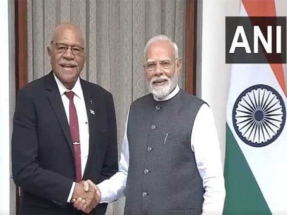 World News | India, Fiji Sign Declaration of Intent on Migration and Mobility;  Boost Defence, Cricket Ties