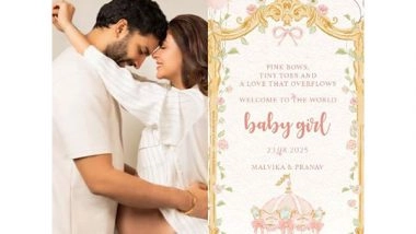 Entertainment News | Young Poo from 'K3G' Actor Malvika Raaj Welcomes Baby Girl with Husband Pranav Bagga