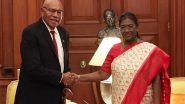 World News | India, Fiji Sign MoU on Super-speciality Hospital as President Murmu Hosts PM Rabuka