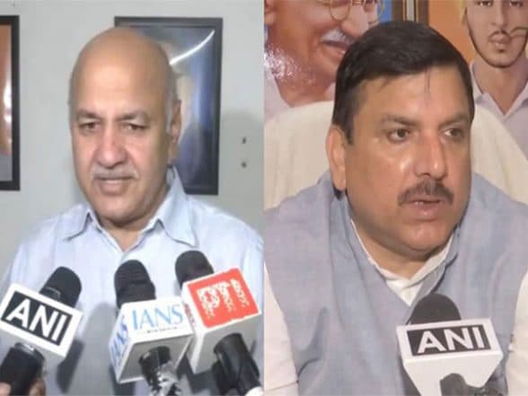 India News | AAP Hits out at ED, Centre over Raids on Saurabh Bharadwaj's Residence Alleged Hospital Construction Scam