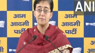 India News | 100 Per Cent Fake, Only to Divert Attention from PM Modi's Fake Degree: Atishi Criticises AAP Leader Saurabh Bharadwaj's