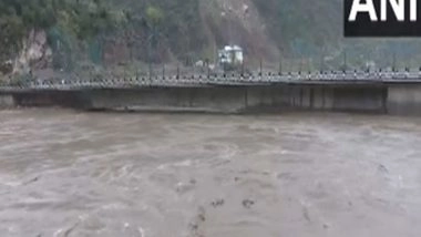 India News | J-K: Water Level of Chenab River Increases to 899.3 Meters