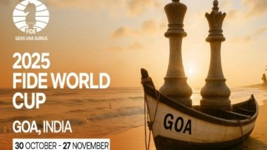 Sports News | FIDE World Cup 2025 to Be Held in Goa from November Onwards