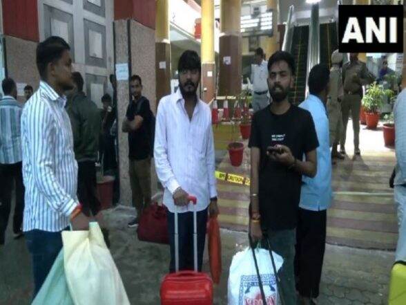 India News | J-K: Tourists Stranded as Torrential Rains Halt Travel; 18 Trains Cancelled