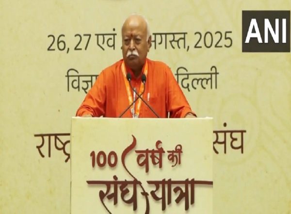 India News | Leaders, Public Figures Praise Mohan Bhagwat's Speech at RSS Centenary Celebrations
