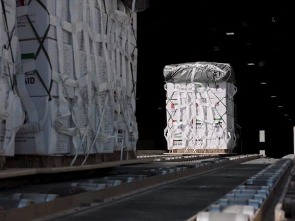 World News | UAE Conducts 81st Airdrop of Aid over Gaza Strip