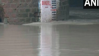India News | Delhi: Yamuna River Continues to Flow Near Danger Mark